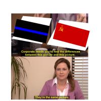 all cops are bolsheviks